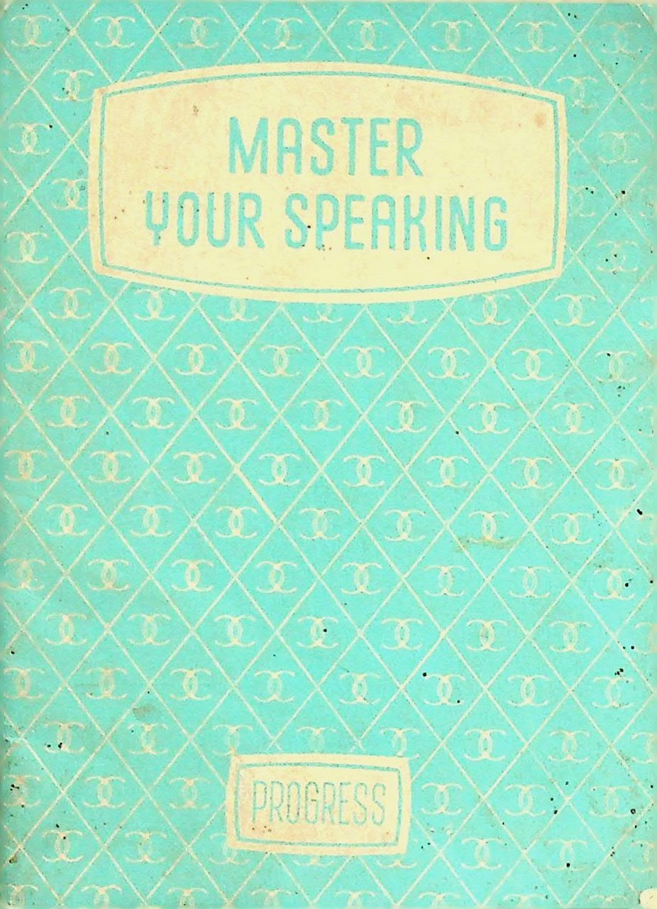 MASTER YOUR SPEAKING
