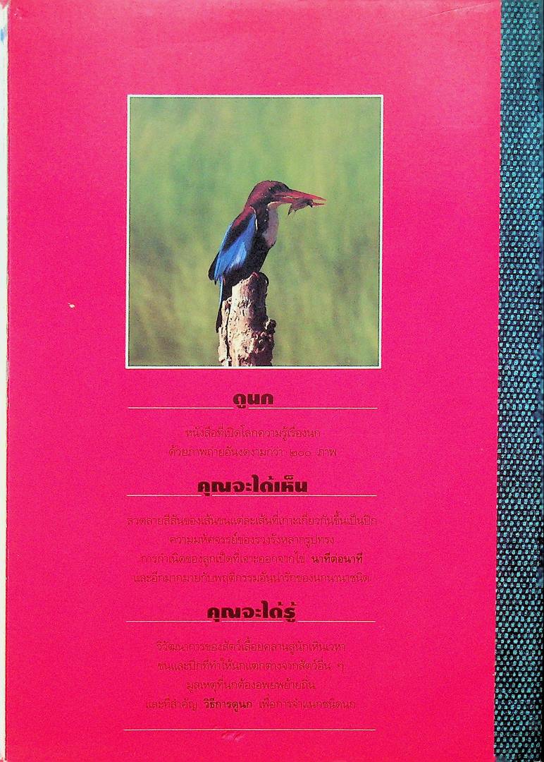 ดูนก รวมความรู้เรื่องนก และคู่มือสำหรับผู้สนใจดูนก