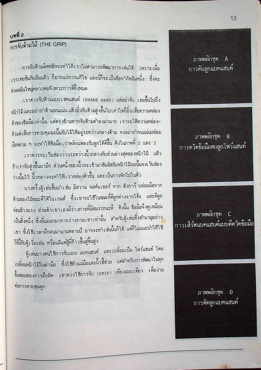 เทเบิลเทนนิสขั้นสูง