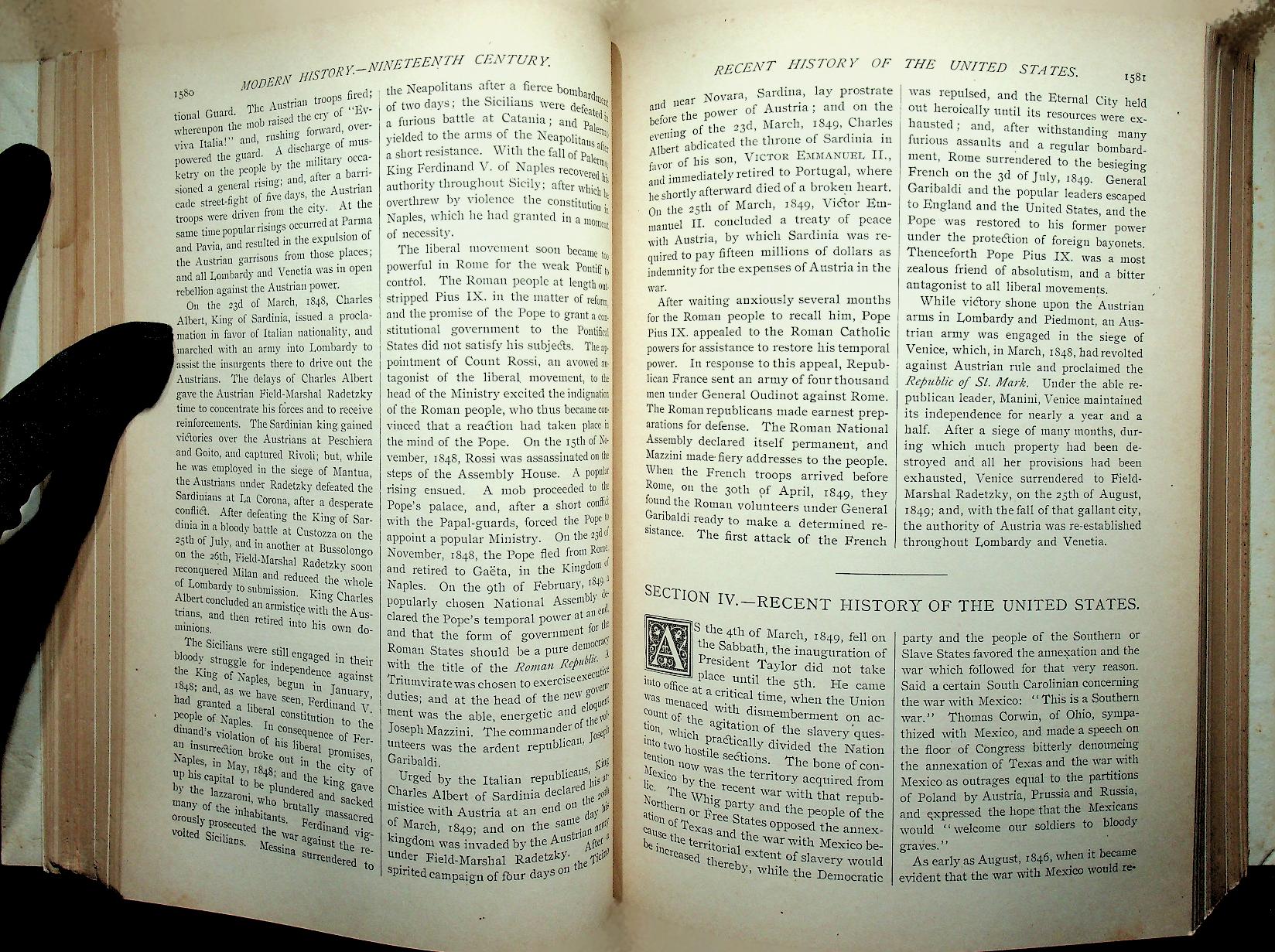 LIBRARY OF UNIVERSAL HISTORY By ISRAEL SMITH CLARE Volume V.