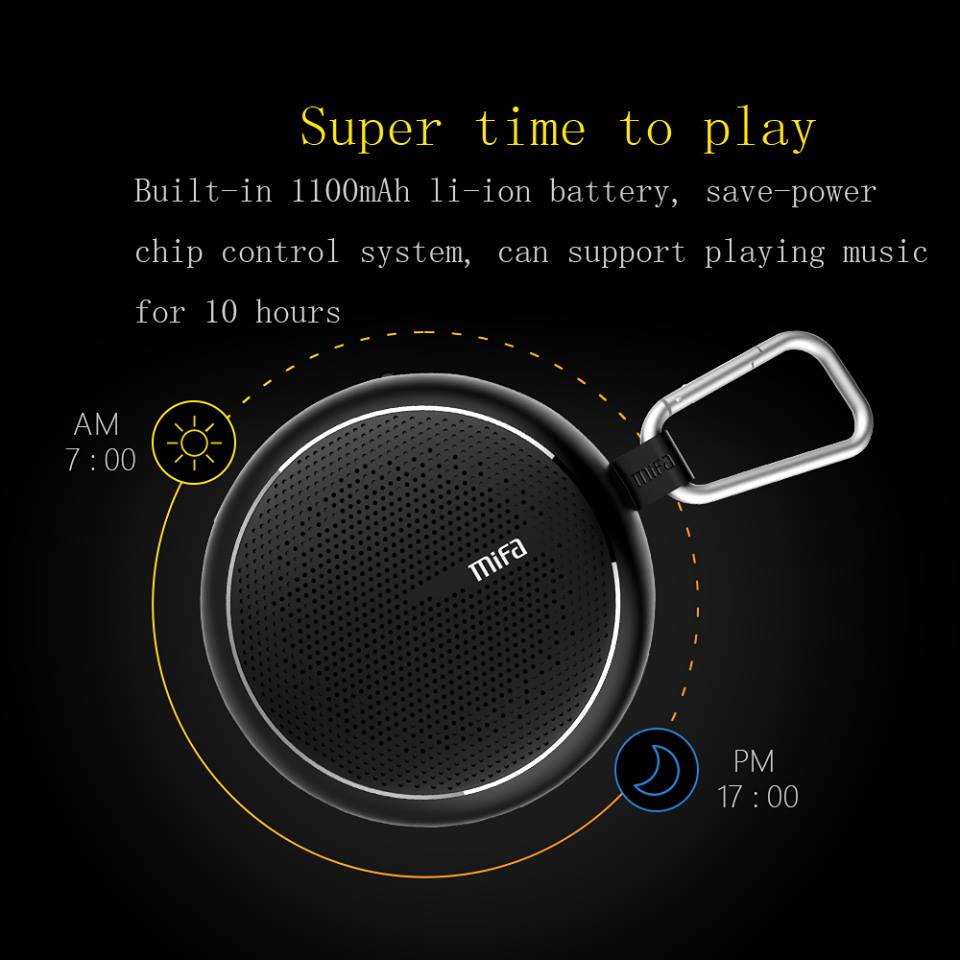 Mifa F1 ลำโพงพกพาตัวเล็ก เสียงดัง