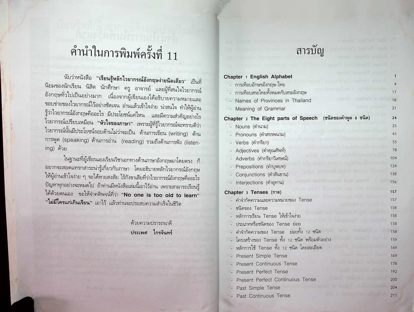 เรียนรู้หลักไวยากรณ์อังกฤษ ง่ายนิดเดียว