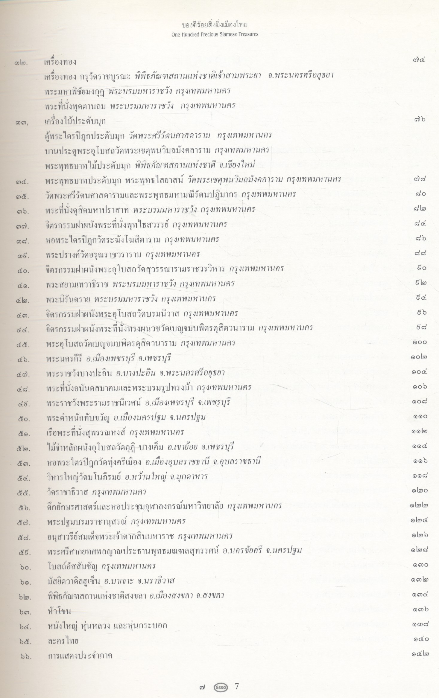 ๑๐๐ ของดีร้อยสิ่งมิ่งเมืองไทย (ฉบับ 2 ภาษา ไทย - อังกฤษ)