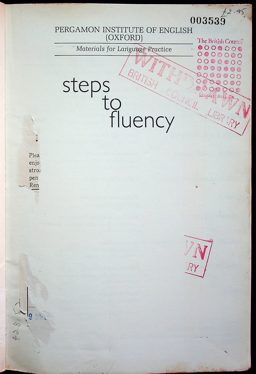 steps to fluency