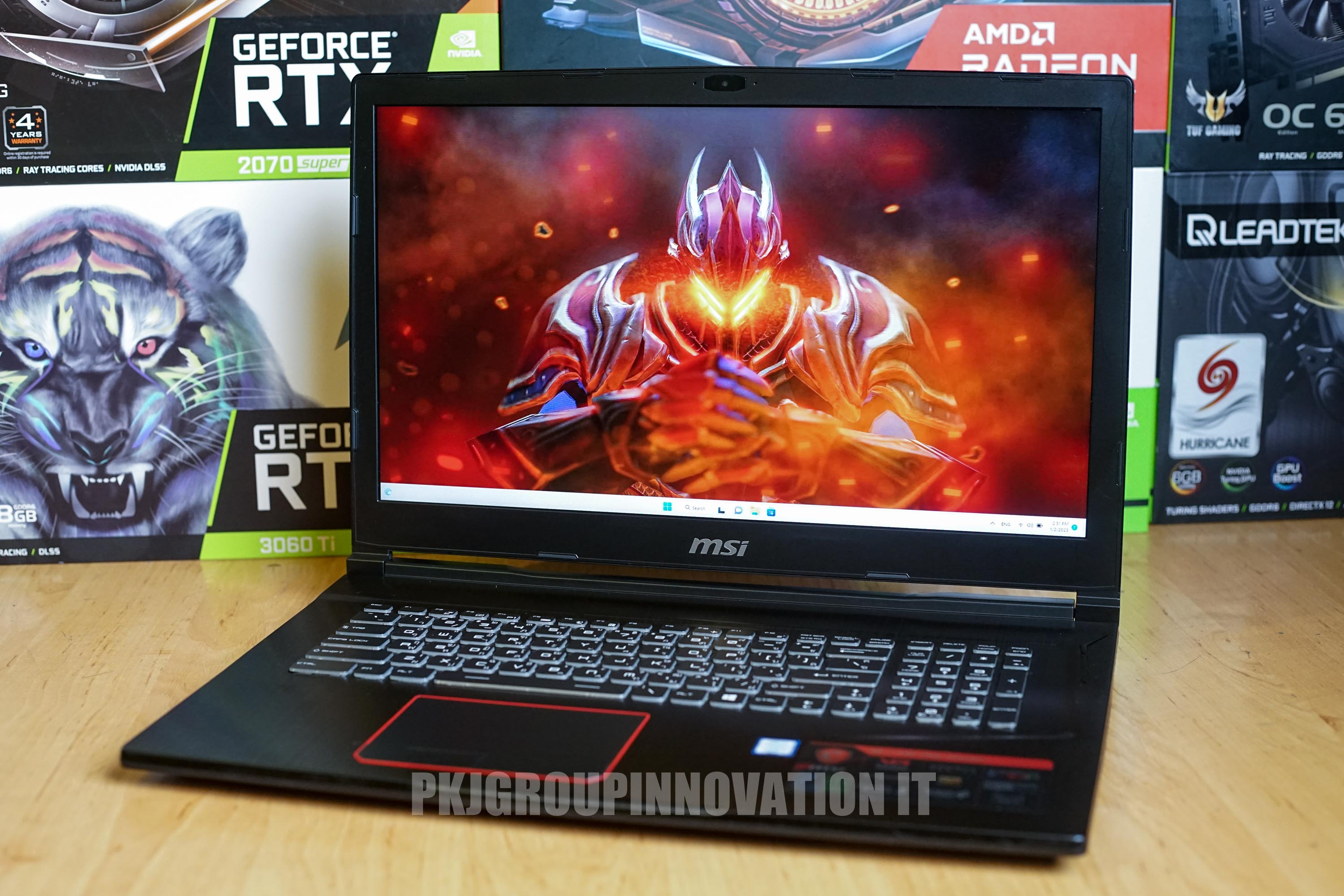 โน๊ตบุ๊คเล่นเกม ตัวเทพ ของ MSI Series MSI-GE73VR 7RE-018XTH RAIDER