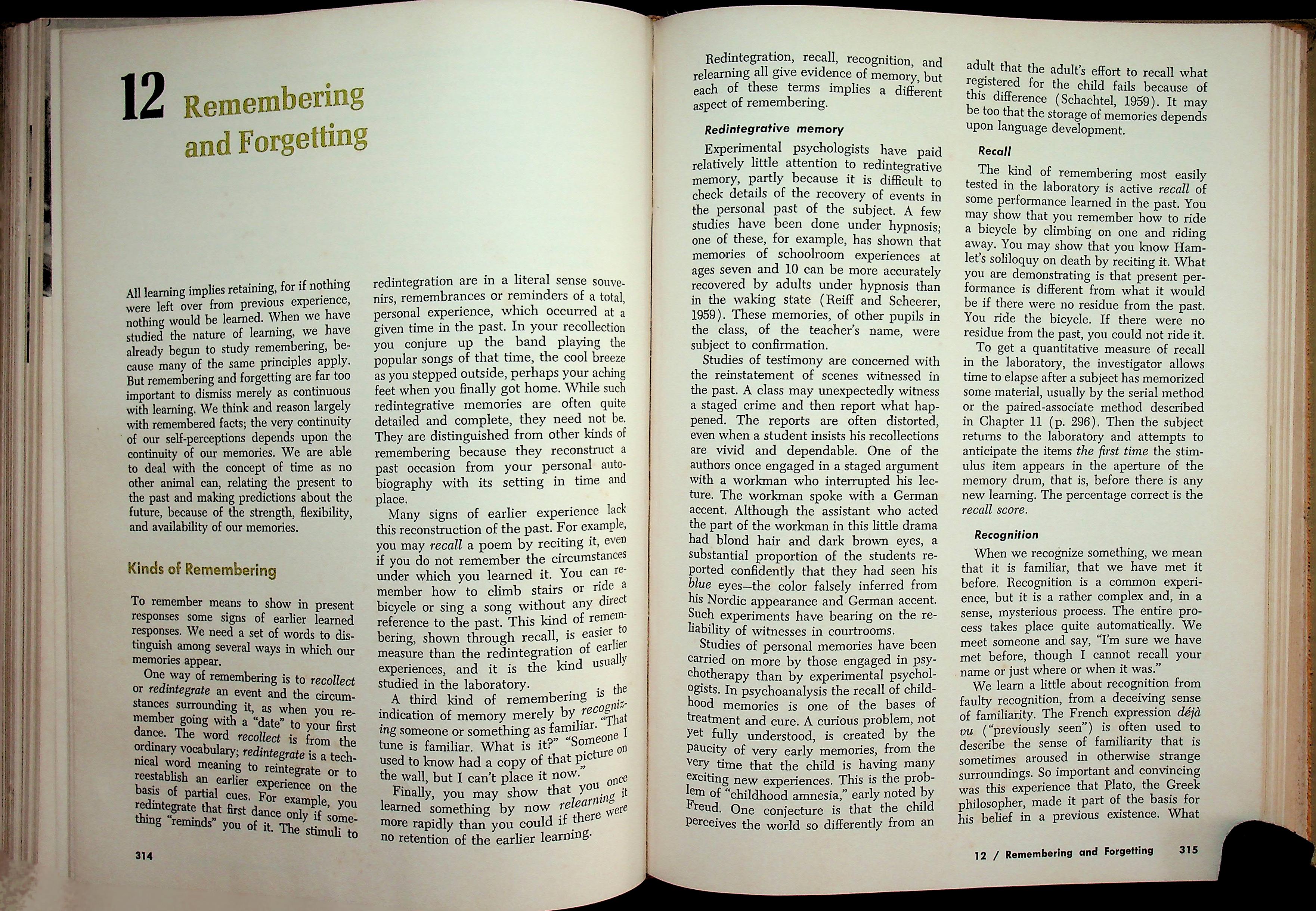 Introduction to Psychology