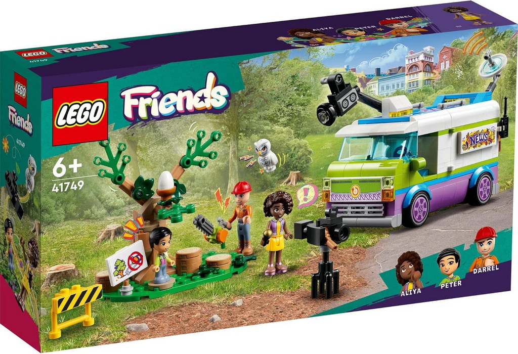 **MTS Toys**เลโก้ Lego 41749 Friends : Newsroom Van
