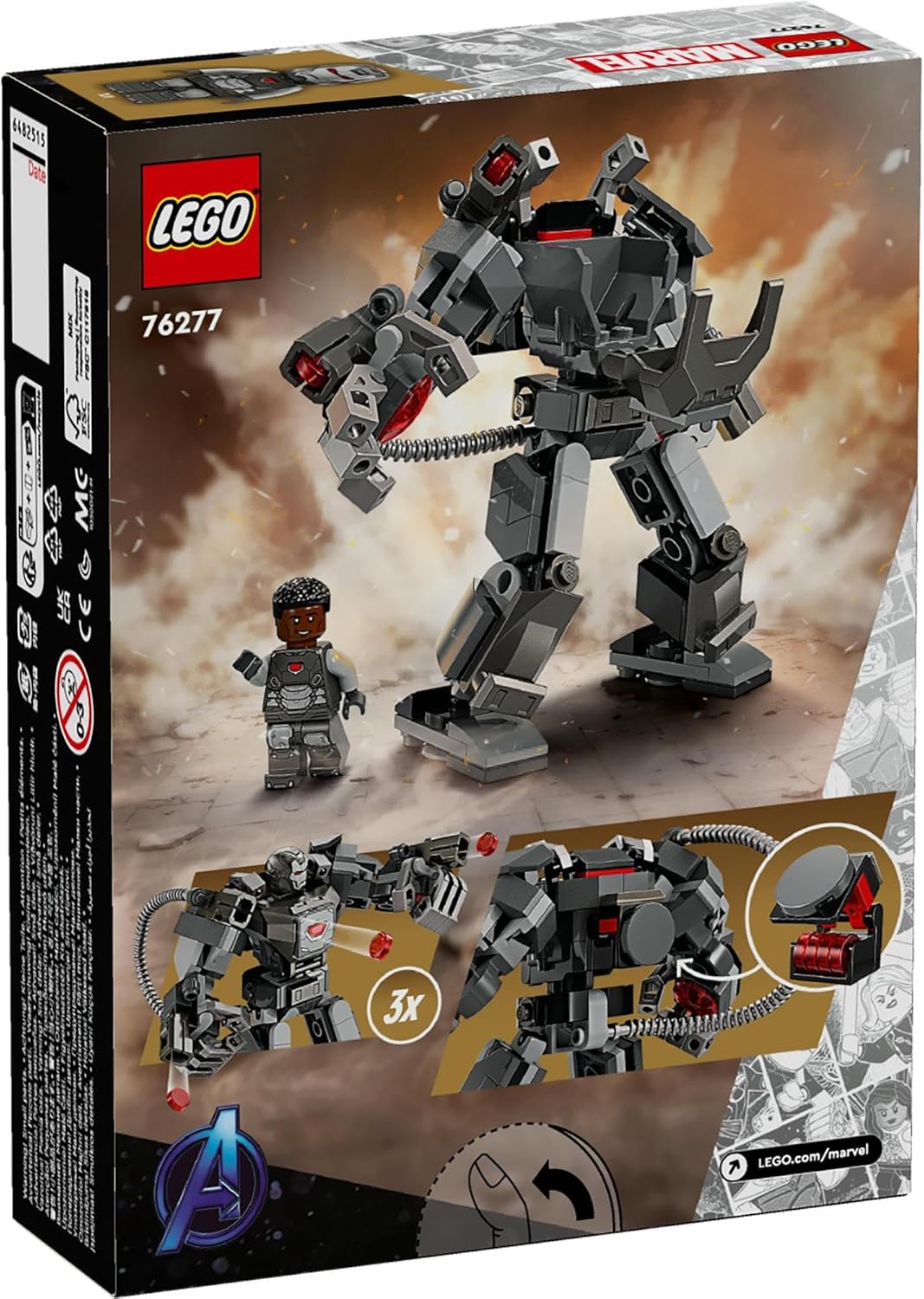 **MTS Toys**เลโก้ Lego 76277 Marvel Avengers : War Machine Mech Armor