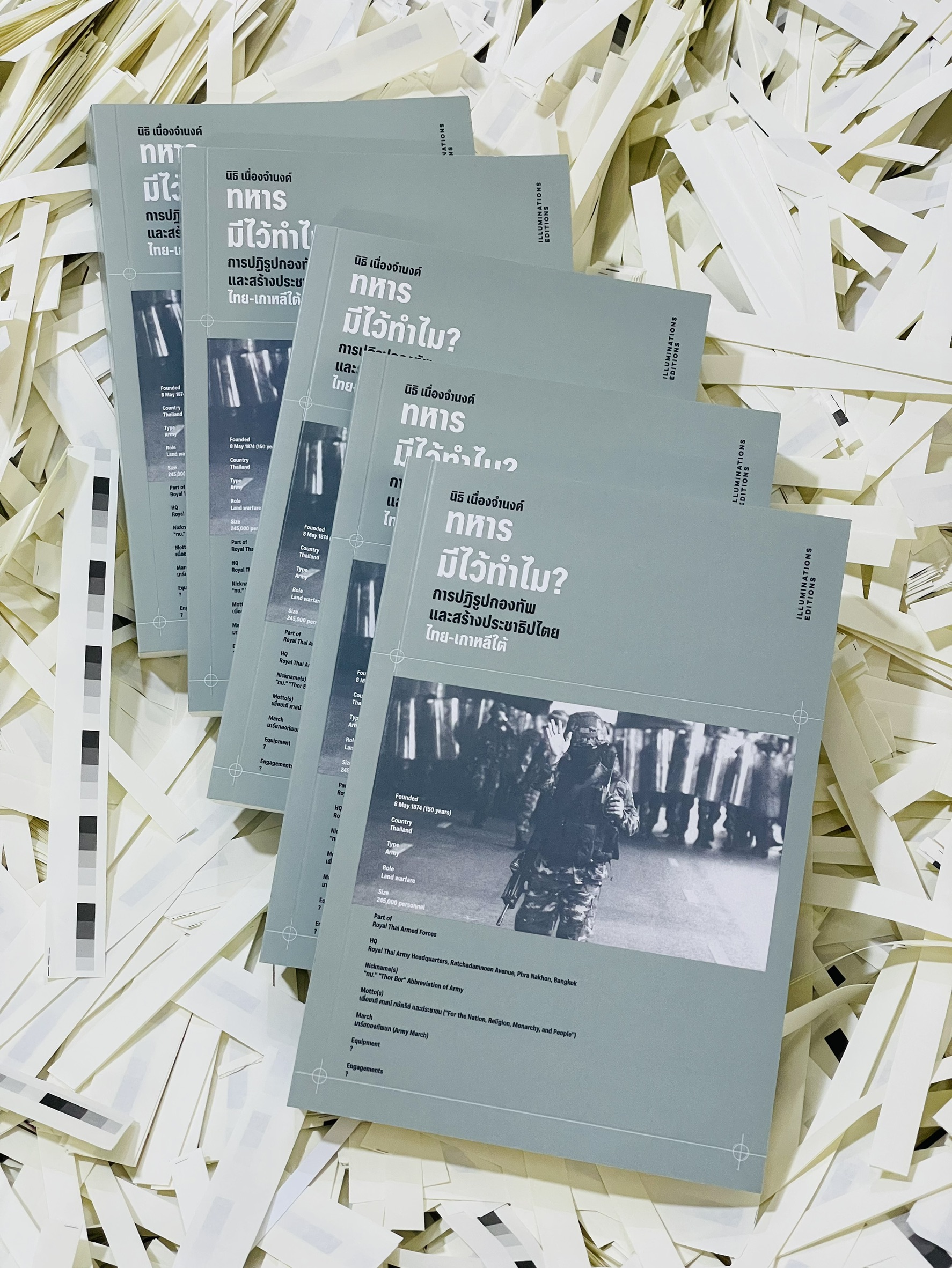 หนังสือ 'ทหารมีไว้ทำไม? : การปฏิรูปกองทัพและสร้างประชาธิปไตยไทย-เกาหลีใต้'