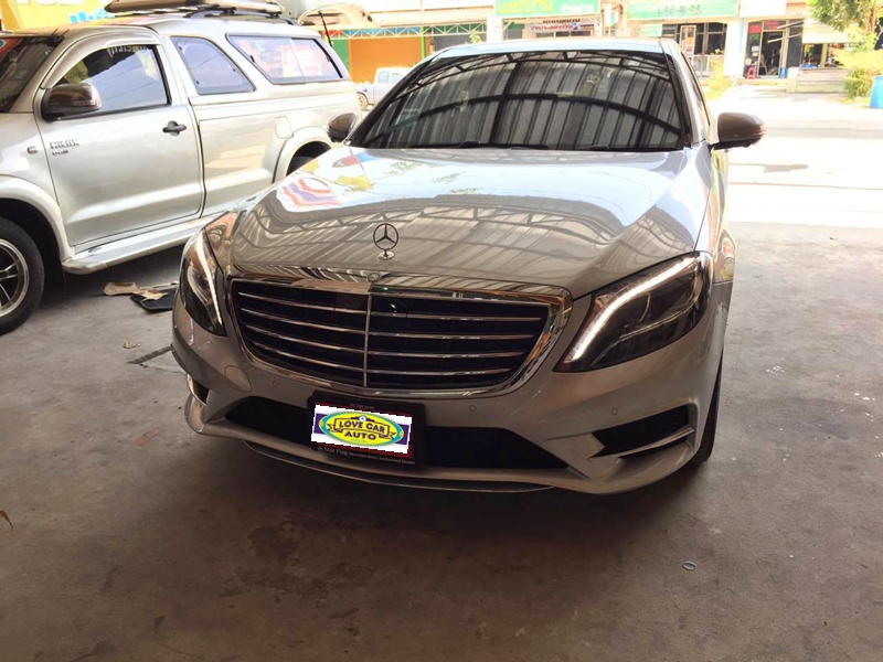 รับตัดพรมปูพื้นรถยนต์ Benz S500 W222