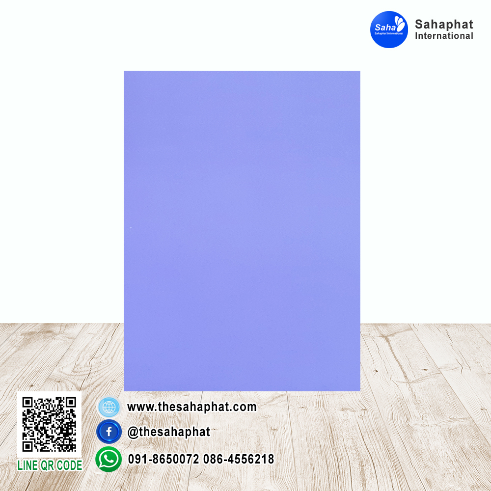 ปกเอ4 สีพื้น No.19 A4 หนา 180 แกรม บรรจุ 50 แผ่น