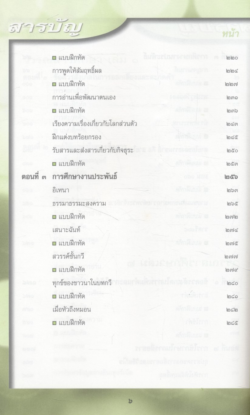 ภาษาไทย ม.๔ วรรณสารศึกษา เล่ม ๑ วรรณสารศึกษา เล่ม ๒