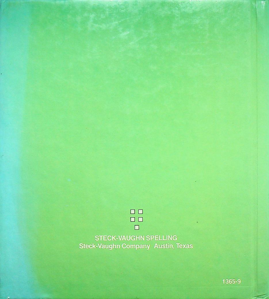 STECK-VAUGHN SPELLING