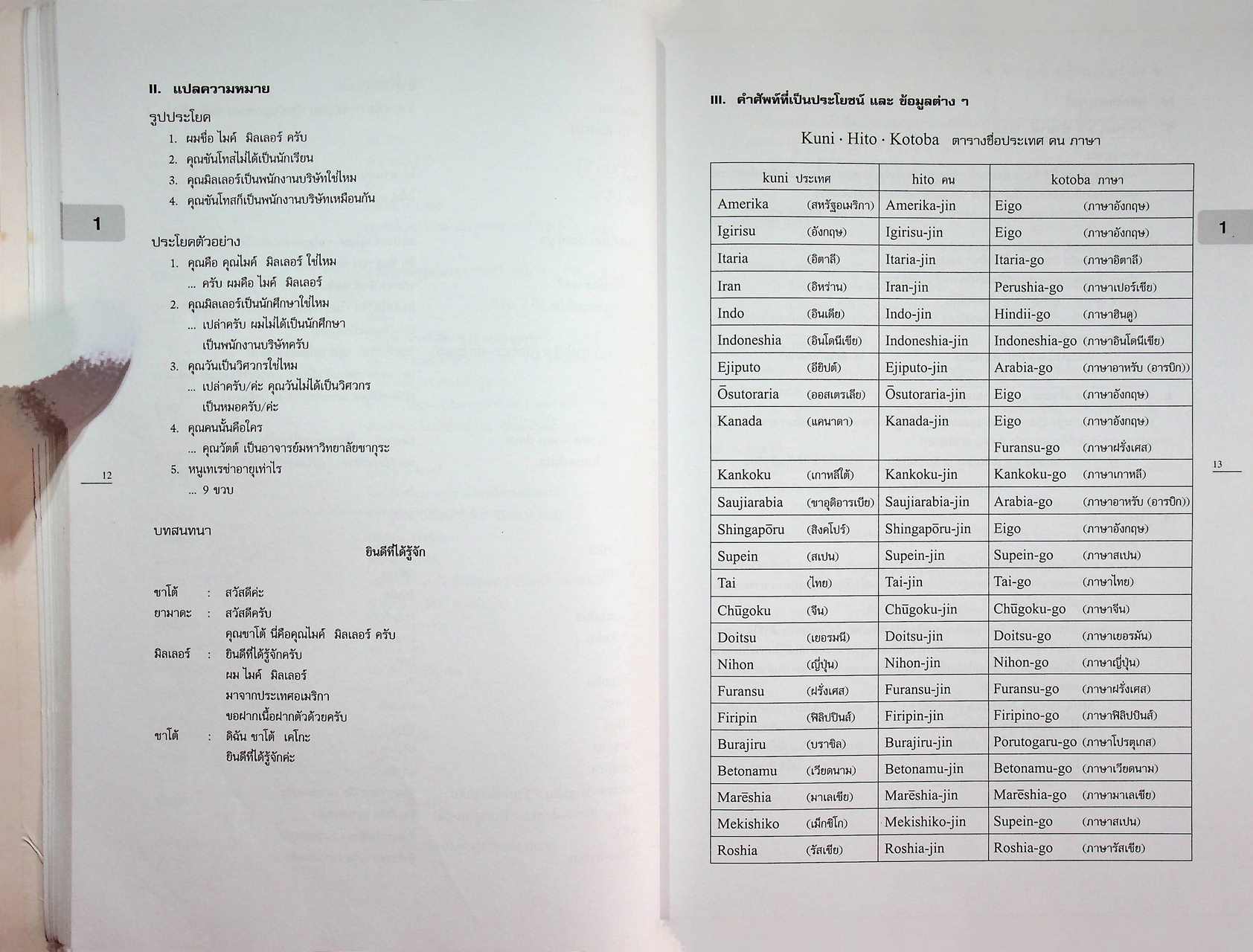 มินนะ โนะ นิฮงโกะ แบบเรียนภาษาญี่ปุ่นระดับต้น MINNA NO NIHONGO 1 ฉบับอักษรโรมัน