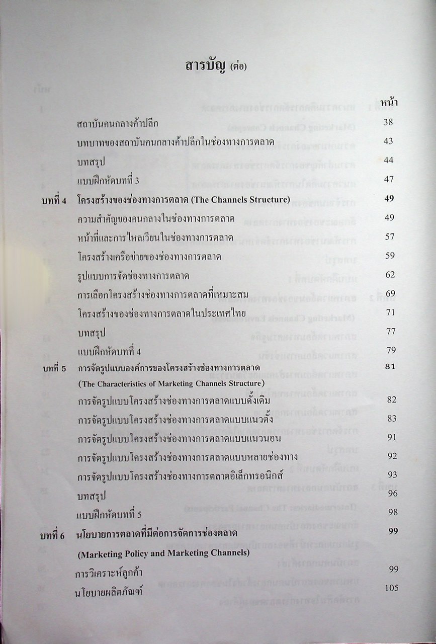 การจัดการช่องทางการตลาด
