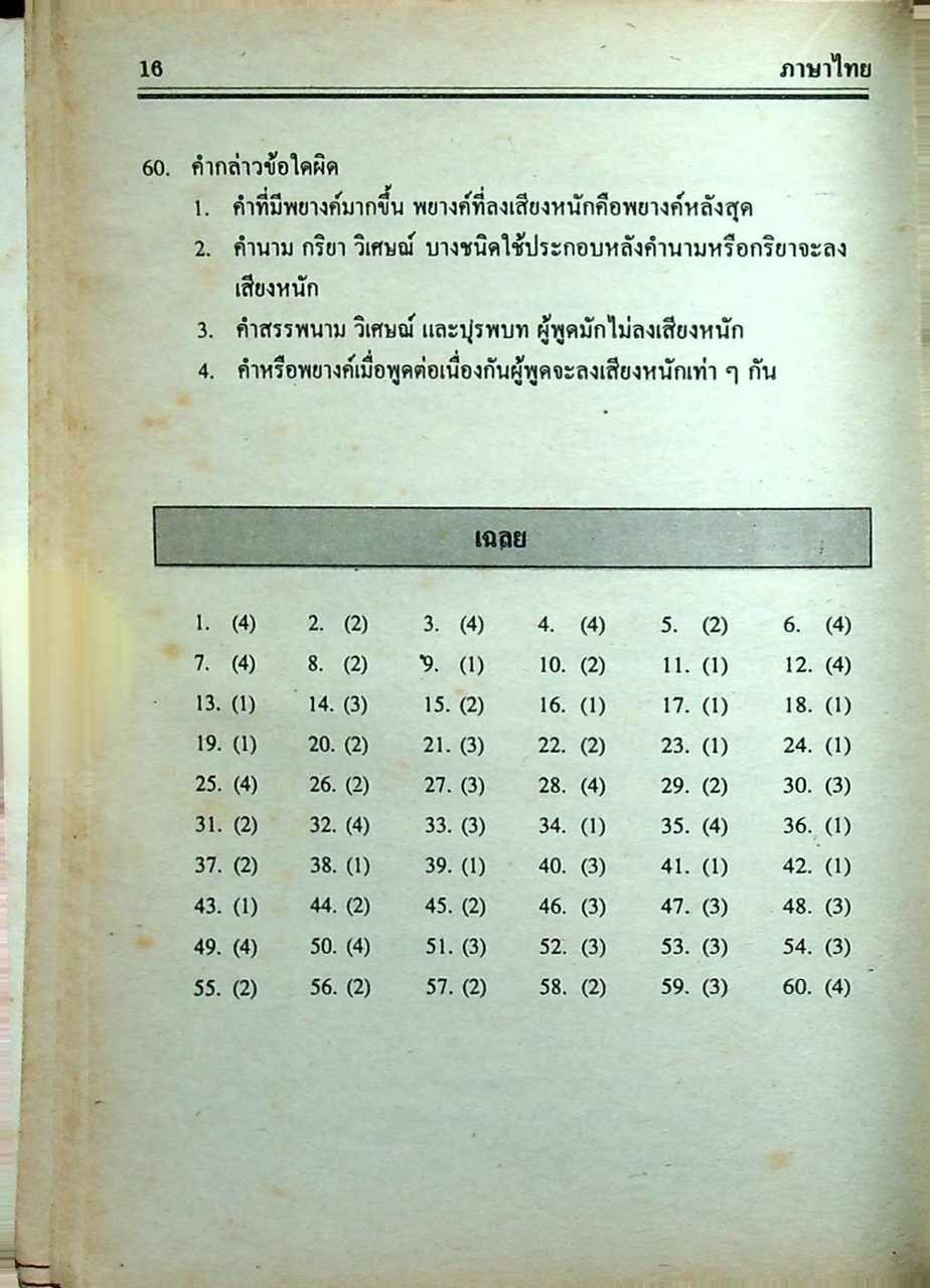 คู่มือ-เตรียมสอบ ภาษาไทย ชั้นมัธยมศึกษาปีที่ 4 วรรณสารวิจักษณ์เล่ม 1-2 ท 401, ท 402