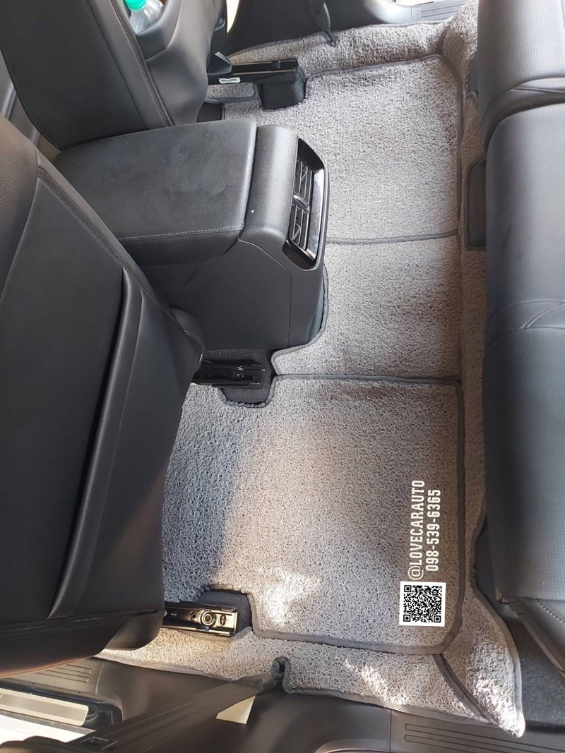 พรมปูพื้นรถยนต์ Honda Cr v G6 พรมดักฝุ่นสีเทา