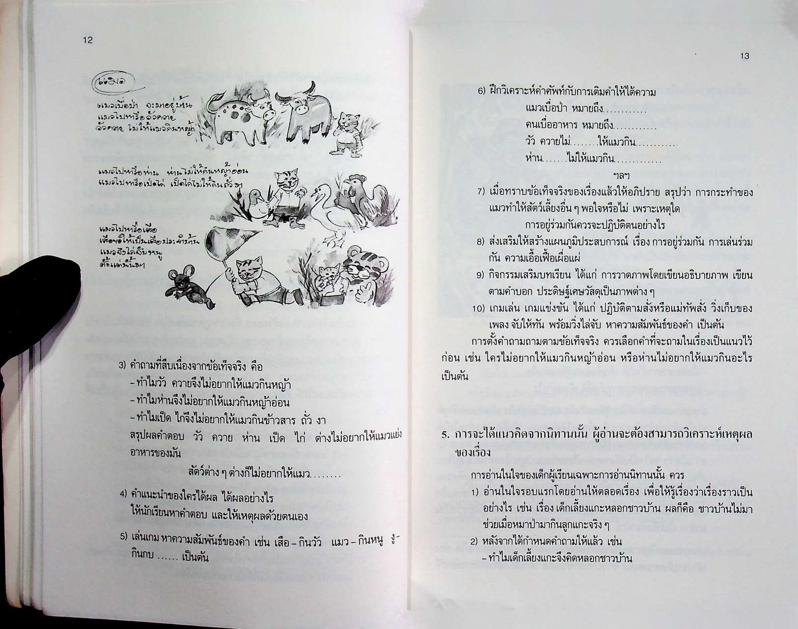 มิติใหม่ในการสอนอ่านภาคปฏิบัติ อันดับที่ 7 การสอนอ่านที่สอดคล้องกับลักษณะของบทอ่าน