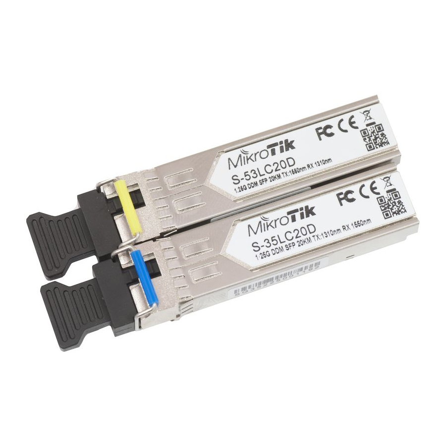Mikrotik SFP S-3553LC20D Two Module Kit