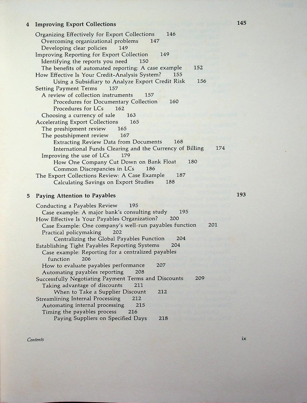 Global Cash Management