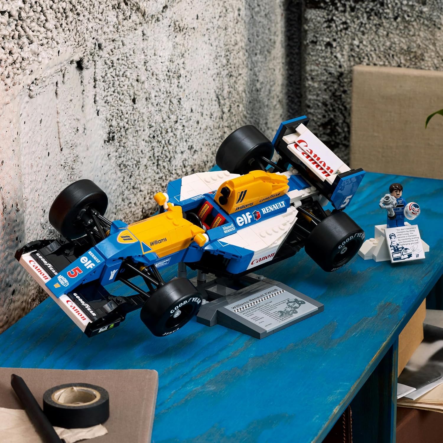 **MTS Toys**เลโก้ Lego 10353 Icons : Williams Racing FW14B & Nigel Mansell
