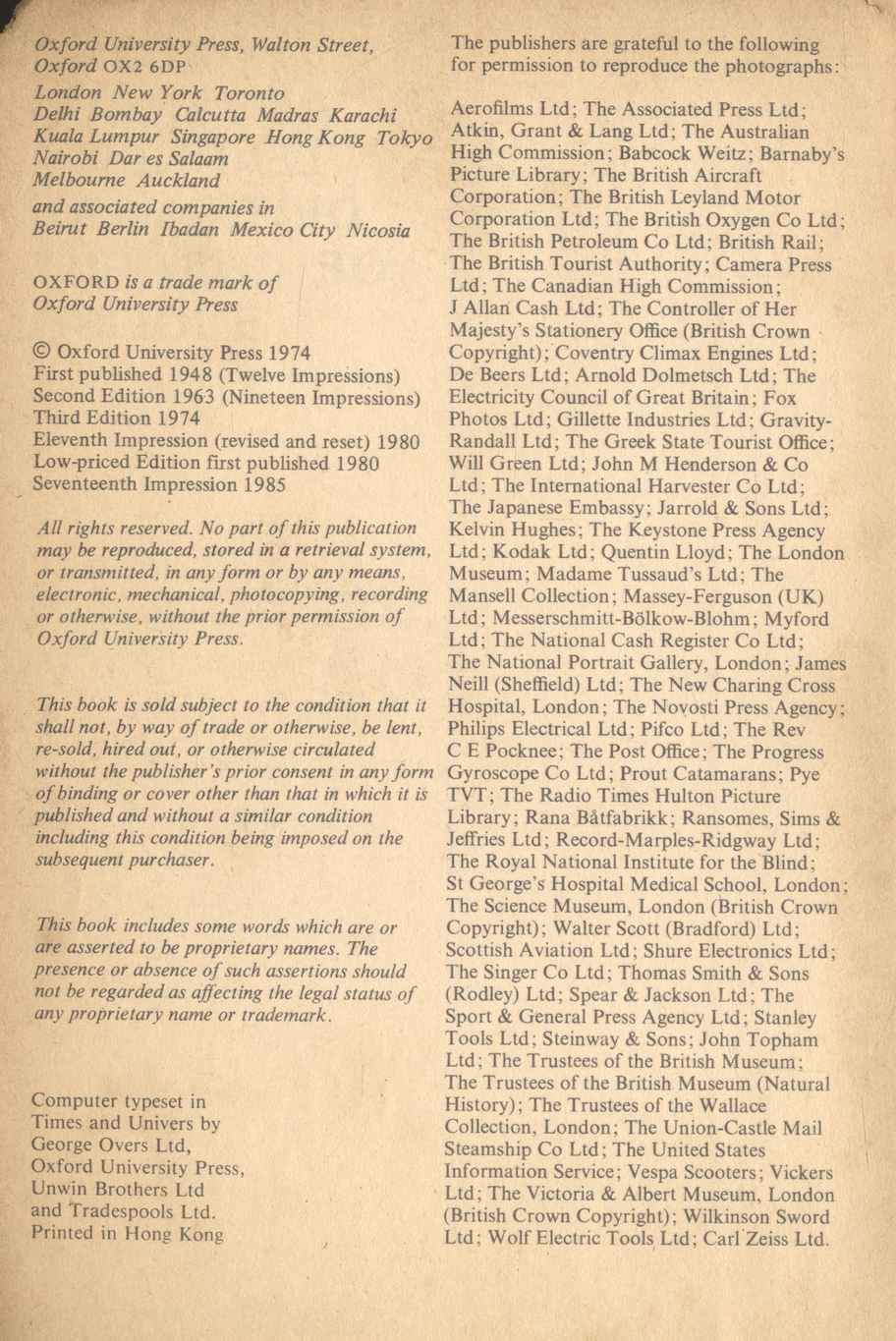 Oxford Advanced Learner's Dictionary of Current English