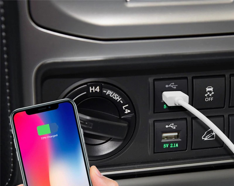USB Charger NEW Toyota switch สำหรับ Altis Camry Commuter