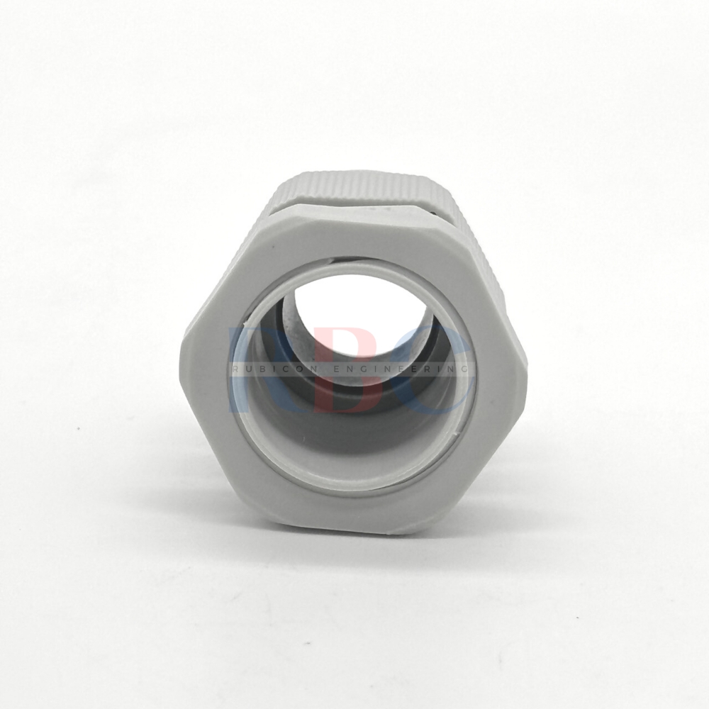 CPW-M32 เคเบิ้ลแกรนด์พลาสติก ไนล่อน เกลียว METRIC (M) สีขาว ( NYLONCABLE GLAND )