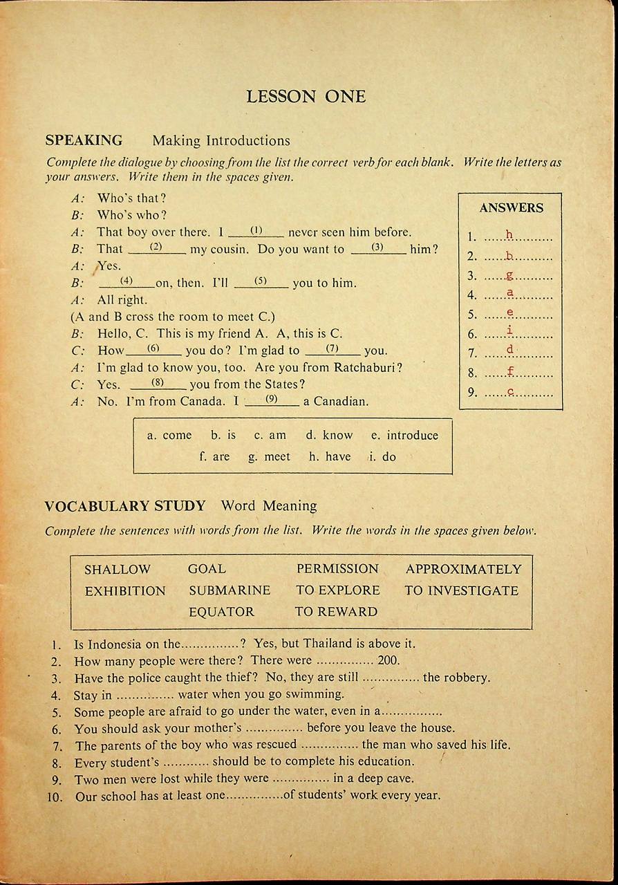 คู่มือครู OUTLINE OF ENGLISH DIRECTIONS WORKBOOK 2 รายวิชา อ 023 - อ 024 เสริมทักษะ 3-4 ระดับมัธยมศึกษาตอนปลาย