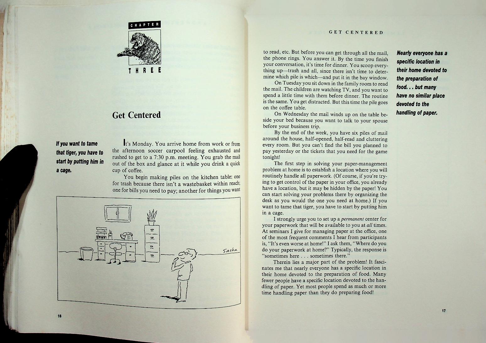 Taming the Paper Tiger : Organizing the Paper in Your Life