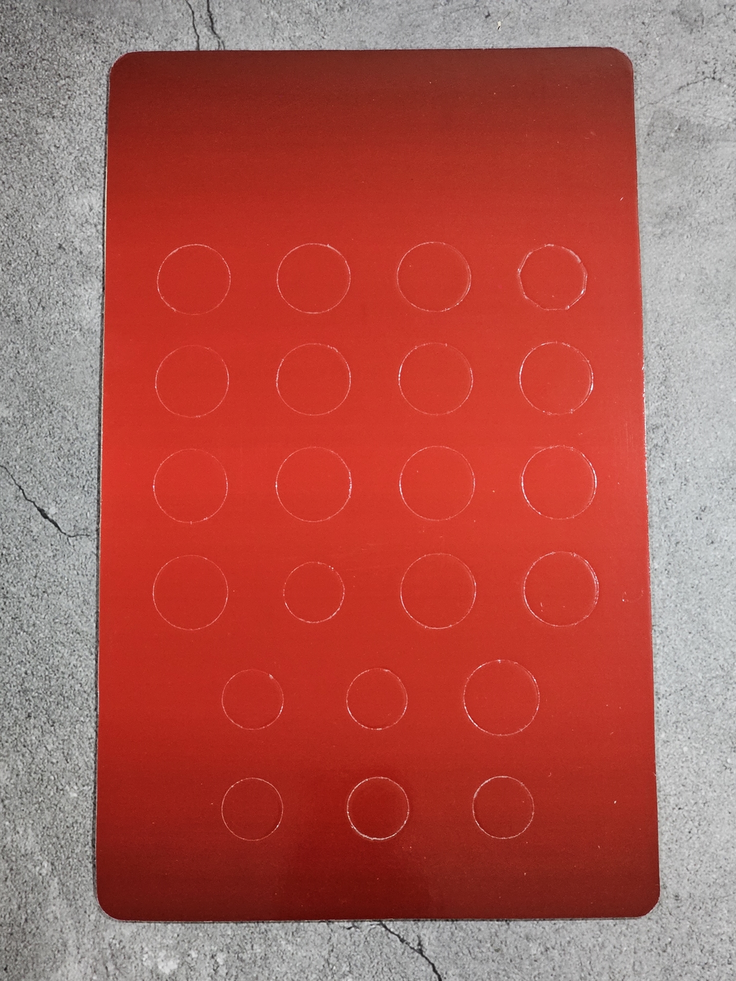 แผงใส่เหรียญ 5 บาท ที่ระลึก 22 วาระ สีน้ำเงิน/สีแดง แผงเปล่าใส่เหรียญ คุณภาพดี