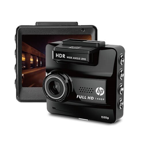 กล้องติดรถยนต์ HP F550G