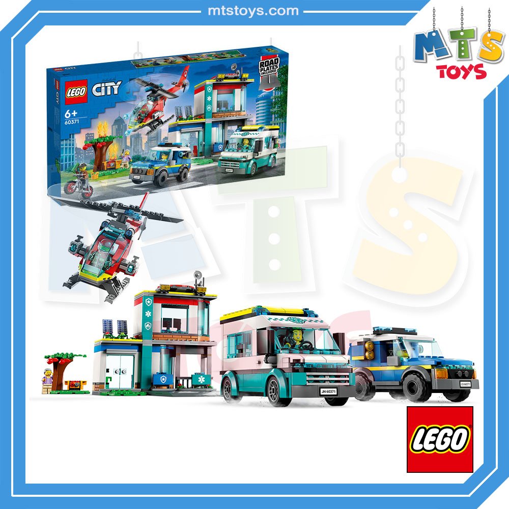 **MTS Toys**เลโก้ Lego 60371 City : Emergency Vehicles HQ