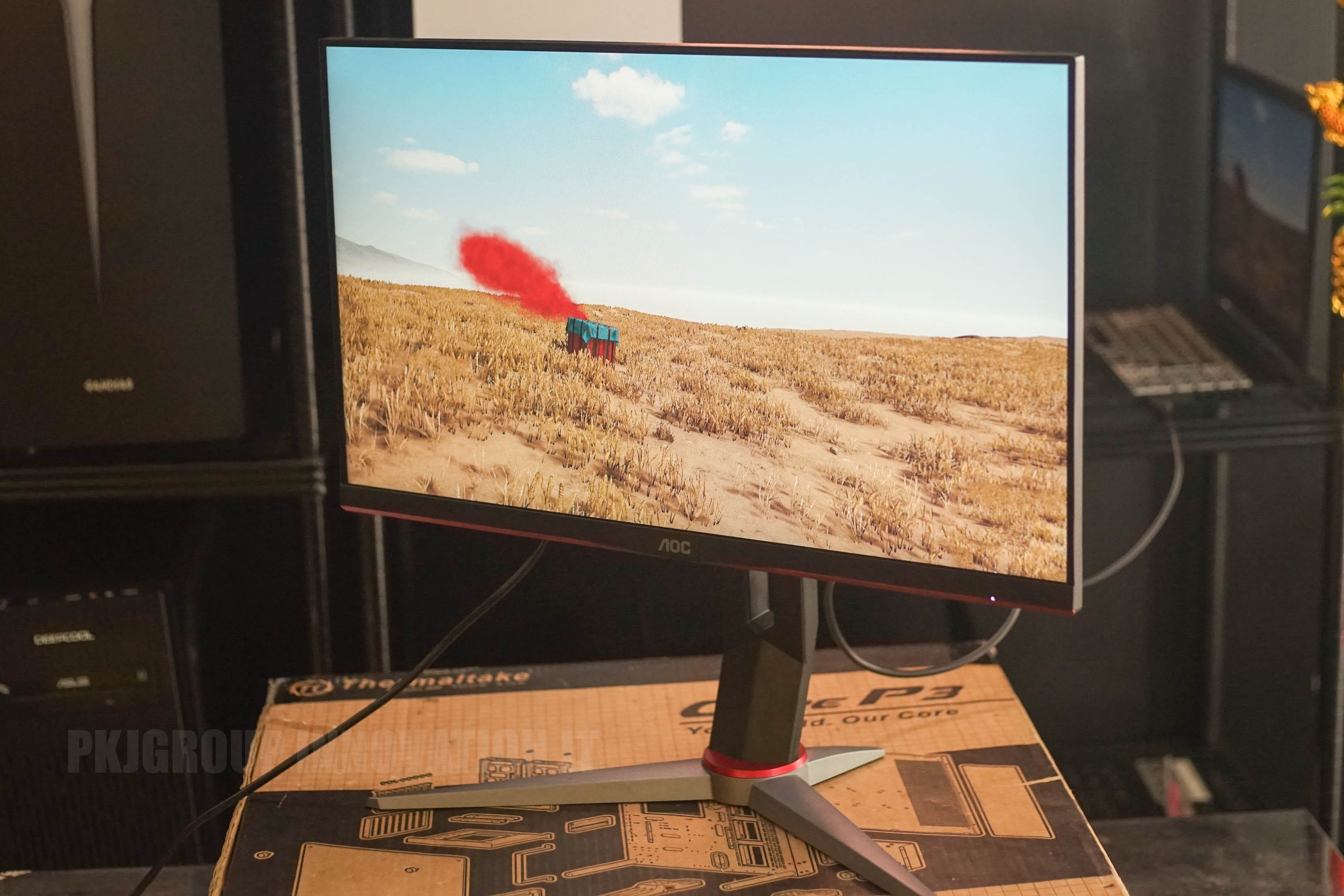จอคอมมือสอง AOC 24G2SP/67 23.8" FHD 165Hz IPS ***มีไบร์ท 1 จุด ประกัน AOC 05/2026