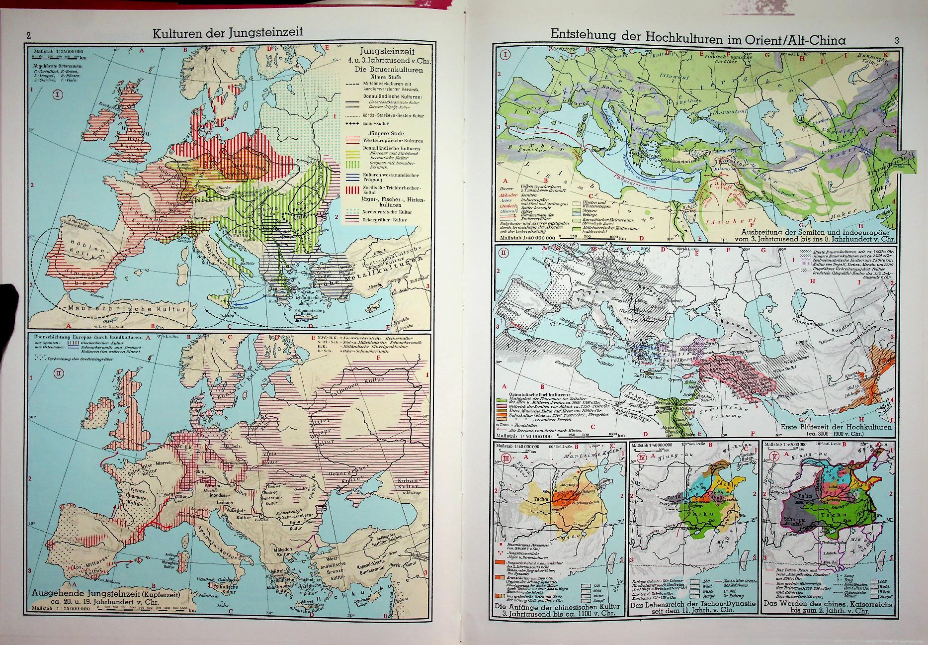 Großer Atlas zur Weltgeschichte (ฉบับภาษาเยอรมัน)