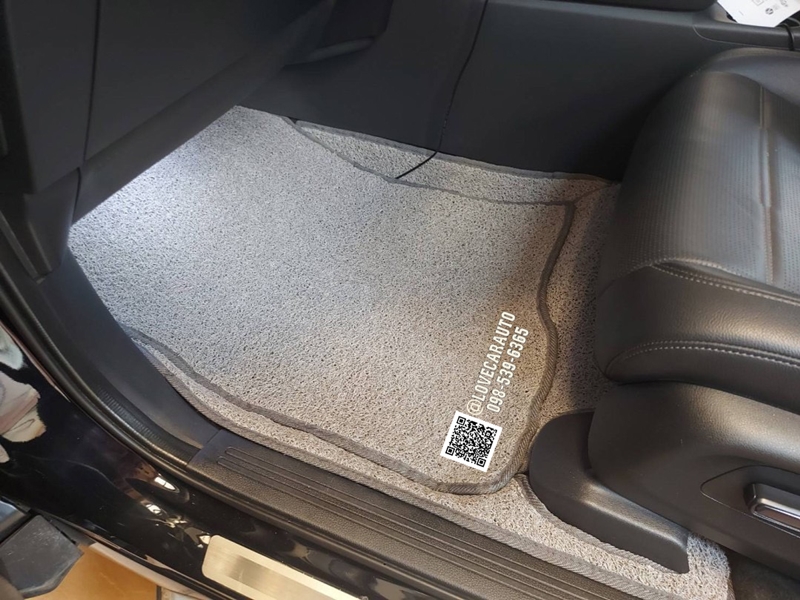 พรมปูพื้นรถยนต์ Honda Cr v G6 พรมดักฝุ่นสีเทา