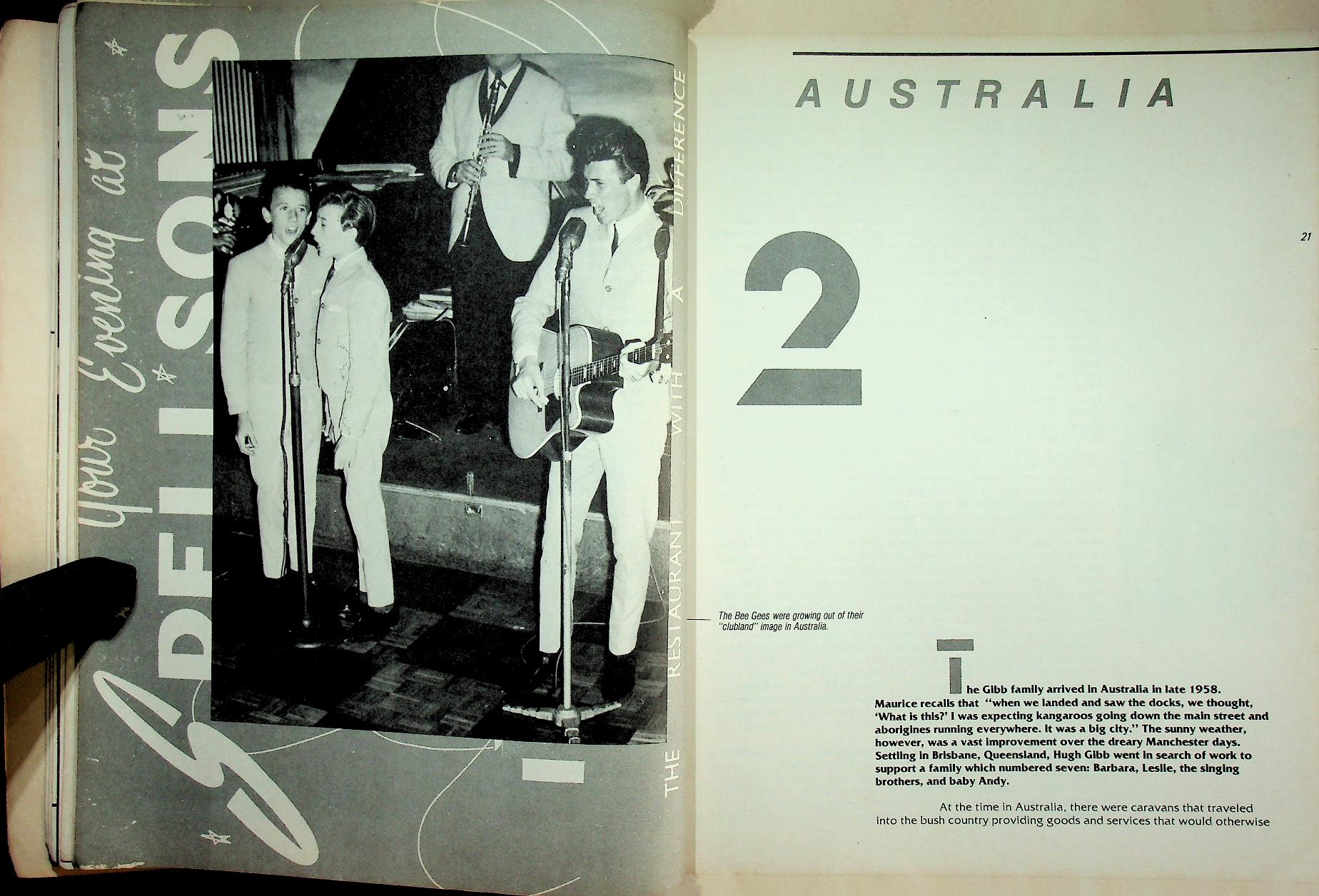 BEE GEES - THE AUTHORIZED BIOGRAPHY (ไม่มีโปสเตอร์)