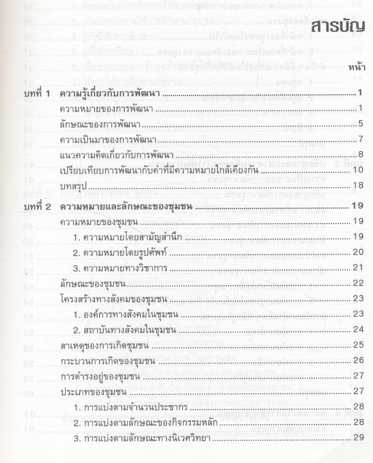 ทฤษฎีและหลักการ พัฒนาชุมชน