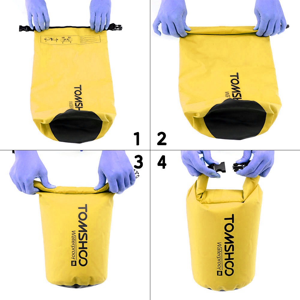 ถุงกันน้ำ TOMSHOO Dry Bag ขนาด 10L