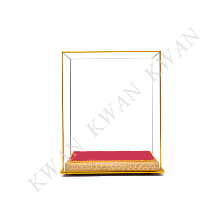 KWAN ตู้กระจก 5" บรรจุโถเบญจรงค์