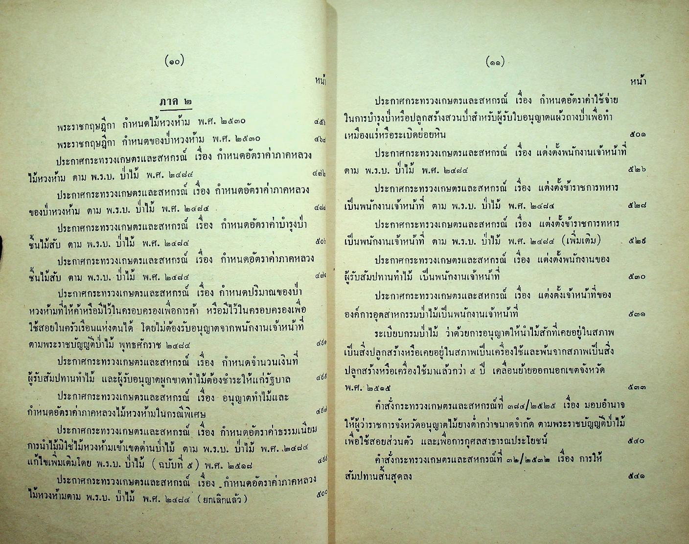 รวมกฎหมายป่าไม้ ว่าด้วยพระราชบัญญัติป่าไม้ พุทธศักราช ๒๔๘๔
