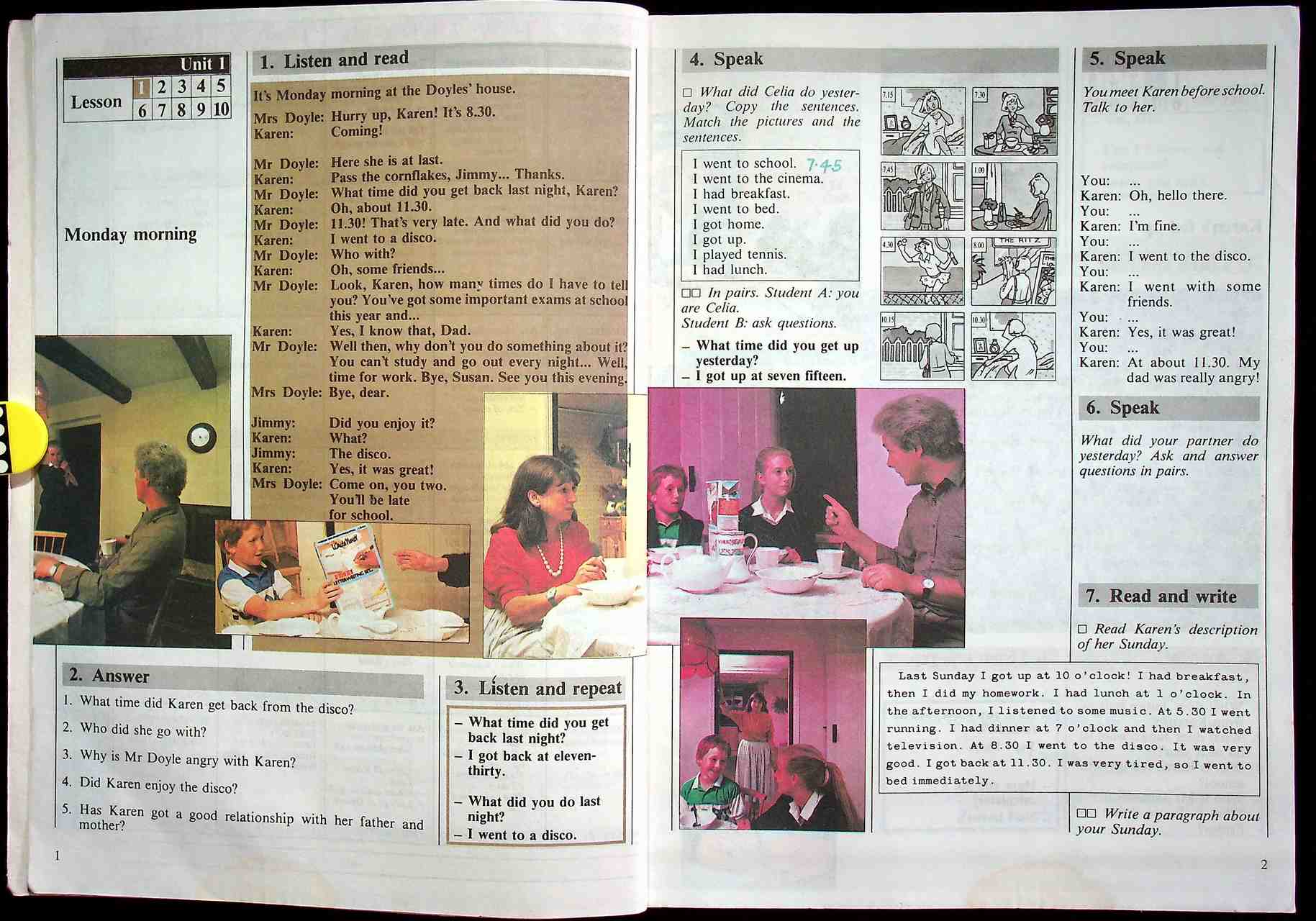 หนังสือเรียนภาษาอังกฤษ TRIO 3 รายวิชา อ 015 - อ 016 ภาษาอังกฤษหลัก 5-6 ระดับมัธยมศึกษาตอนต้น