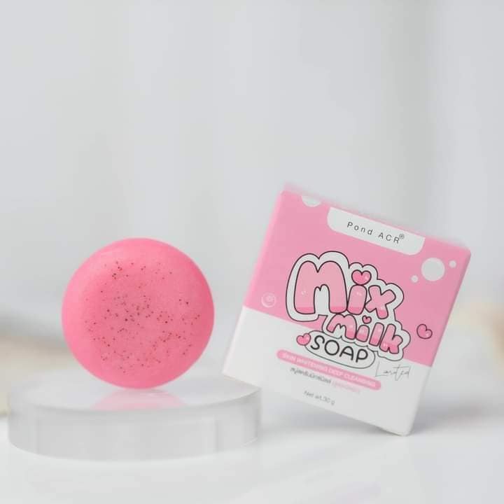 สบู่มิกซ์มิลล์ mix milk By pondARCแพ็คเกจใหม่