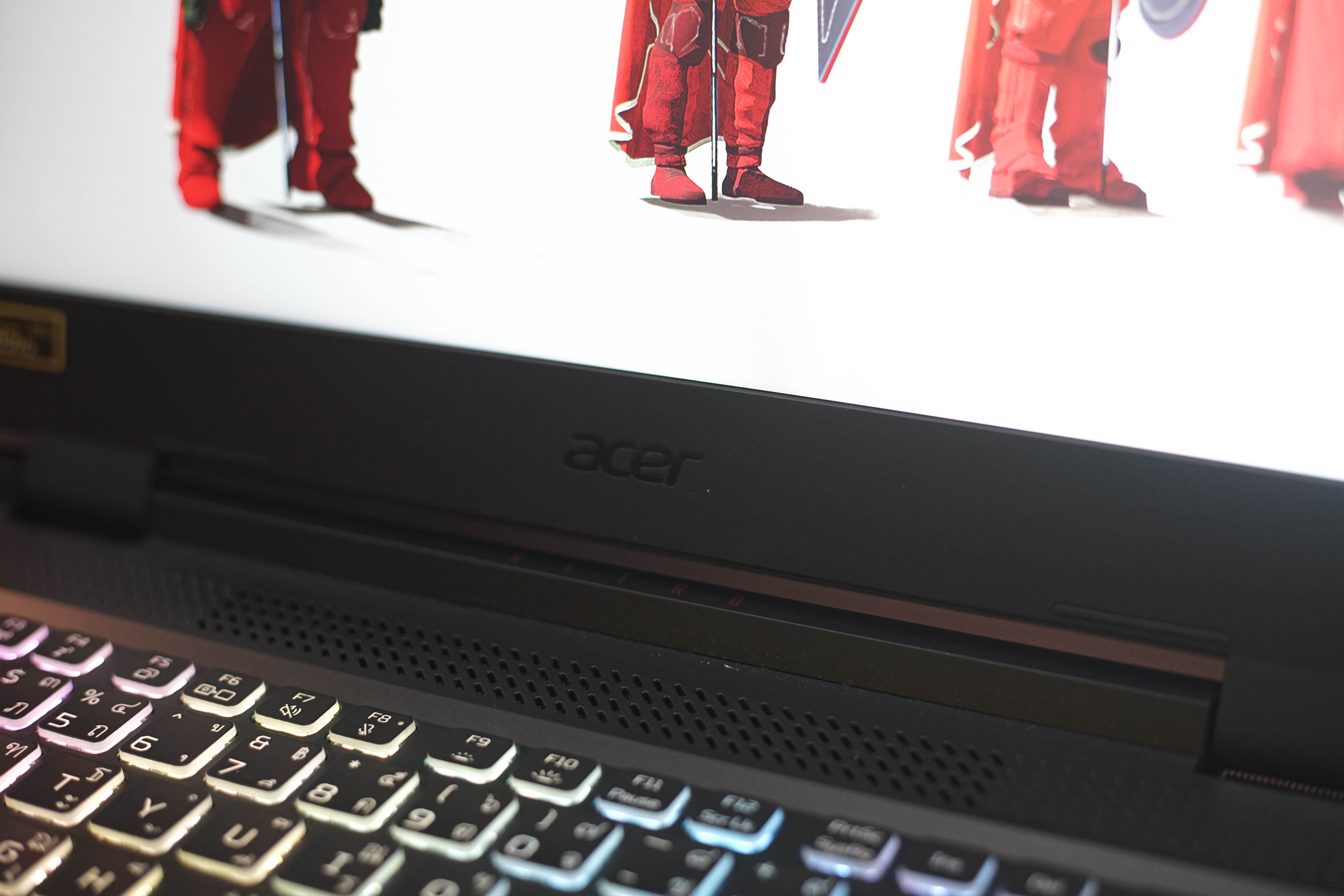 โน๊ตบุ๊คเล่นเกมมือสอง Acer Nitro 5 AN515-57-58LR R7 7735HS RAM 8 GB M.2 512GB RTX3050