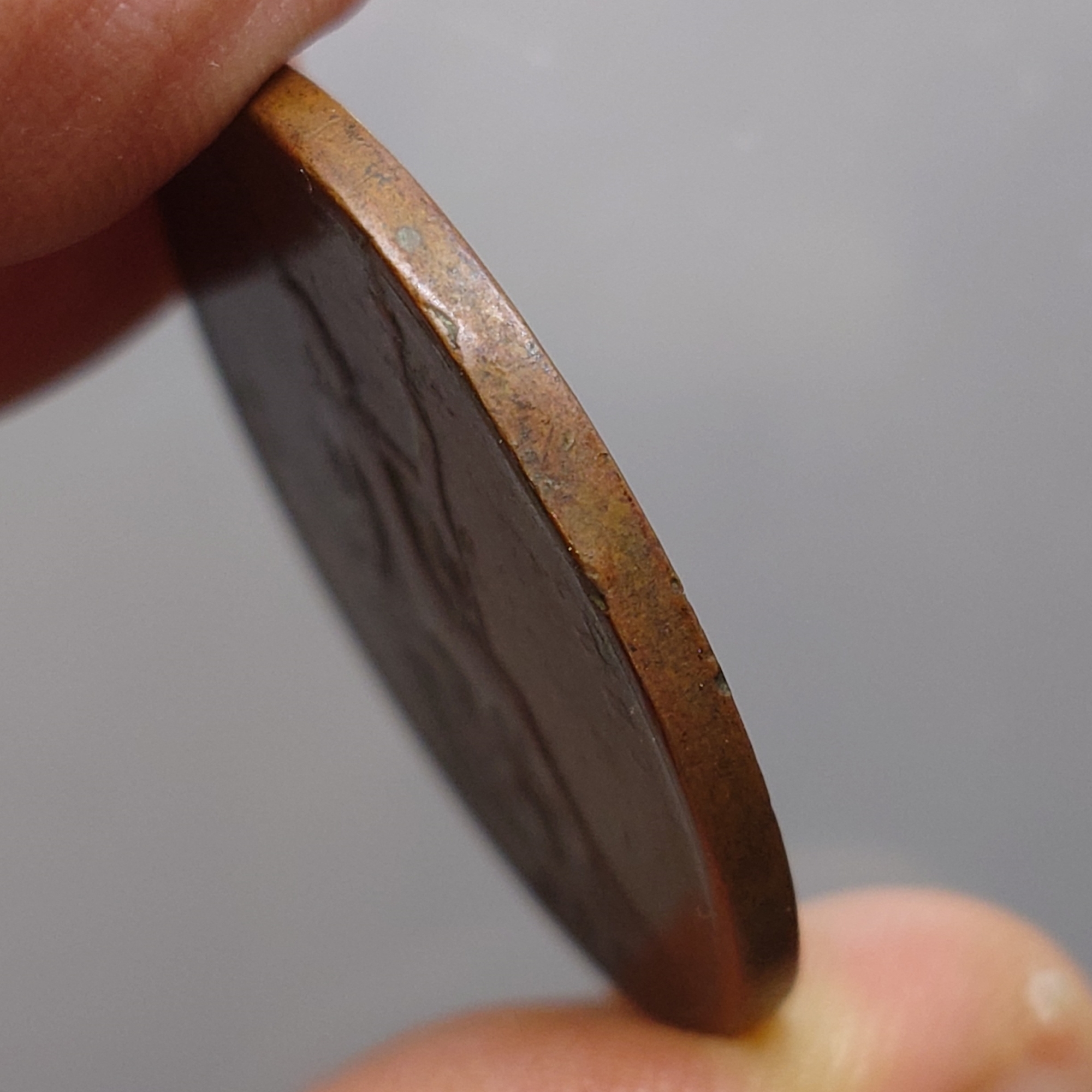 เหรียญทองแดง หนึ่งเซี่ยว พระบรมรูป - ตราพระสยามเทวาธิราช ร.ศ.118 รัชกาลที่5