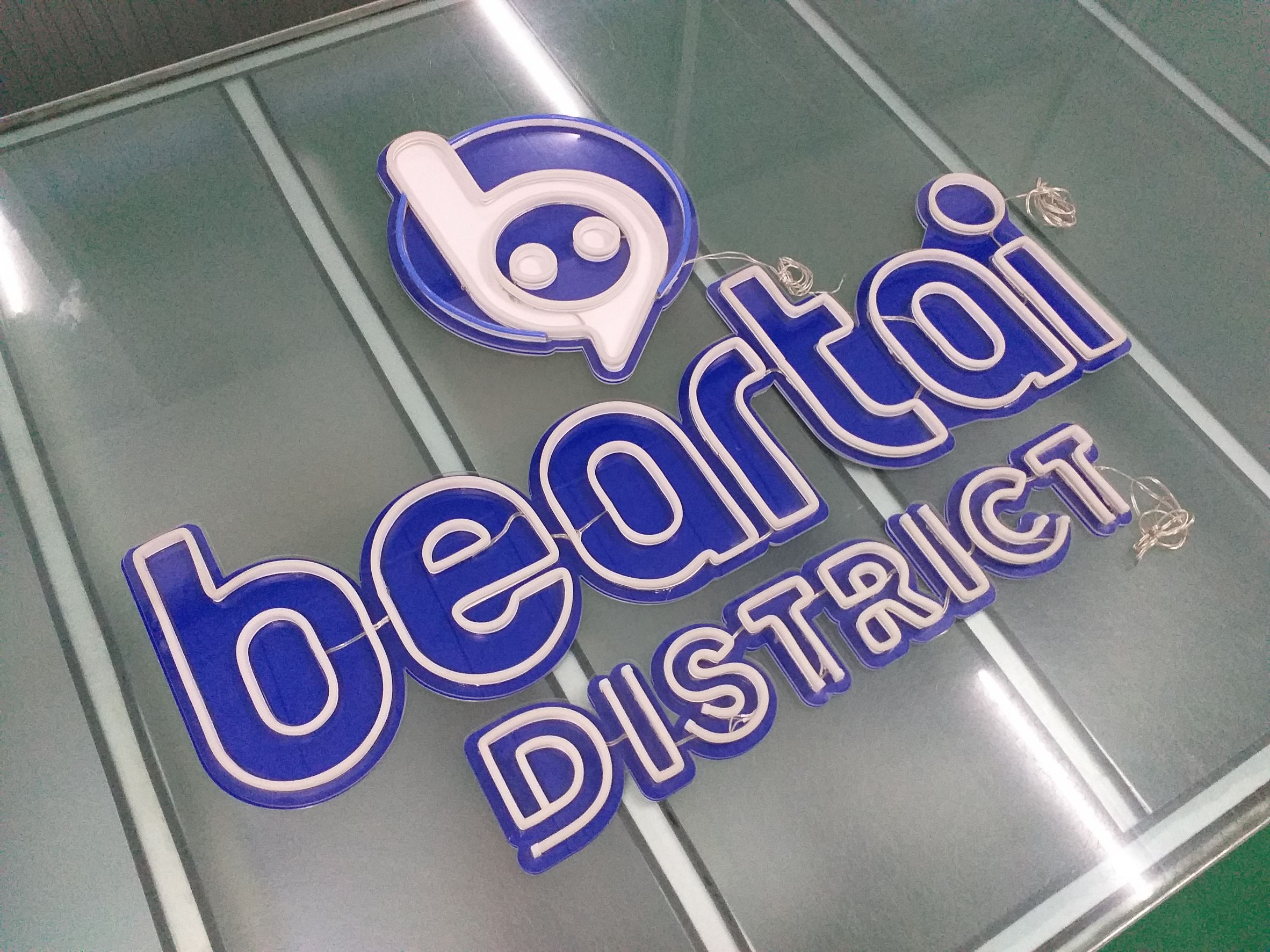 งานป้ายไฟนีออนเฟล็กซ์ งานBEARTAI