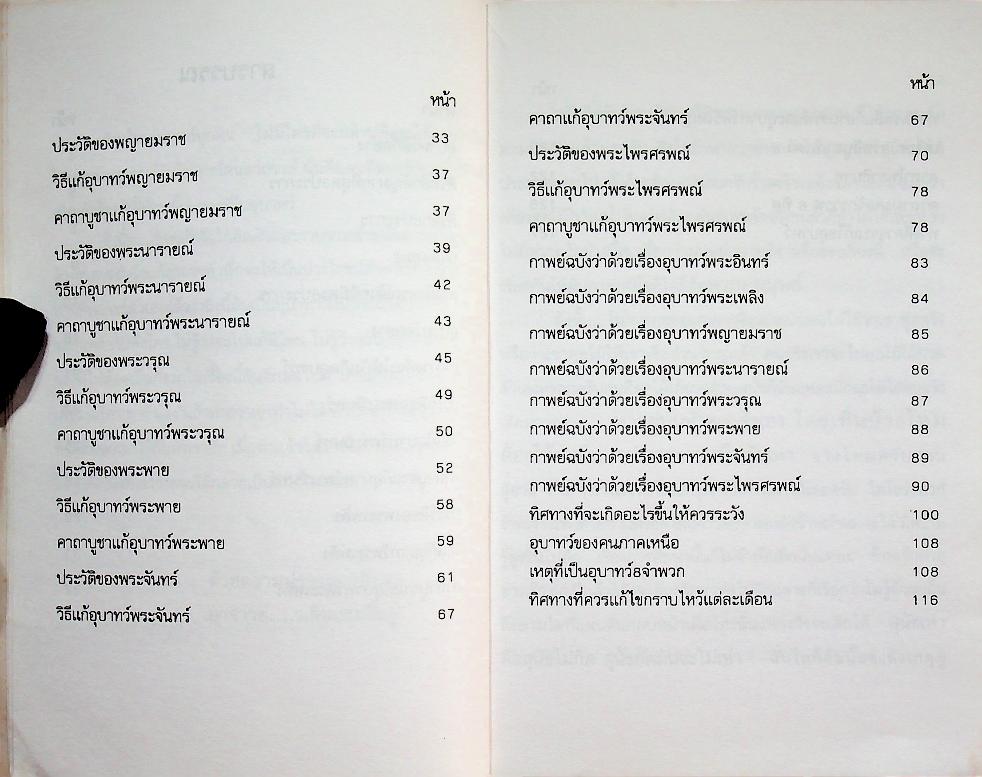 พิธีการ แก้อาถรรพ์ และ อุบาทว์ต่างๆ ฉบับมาตรฐานและสมบูรณ์