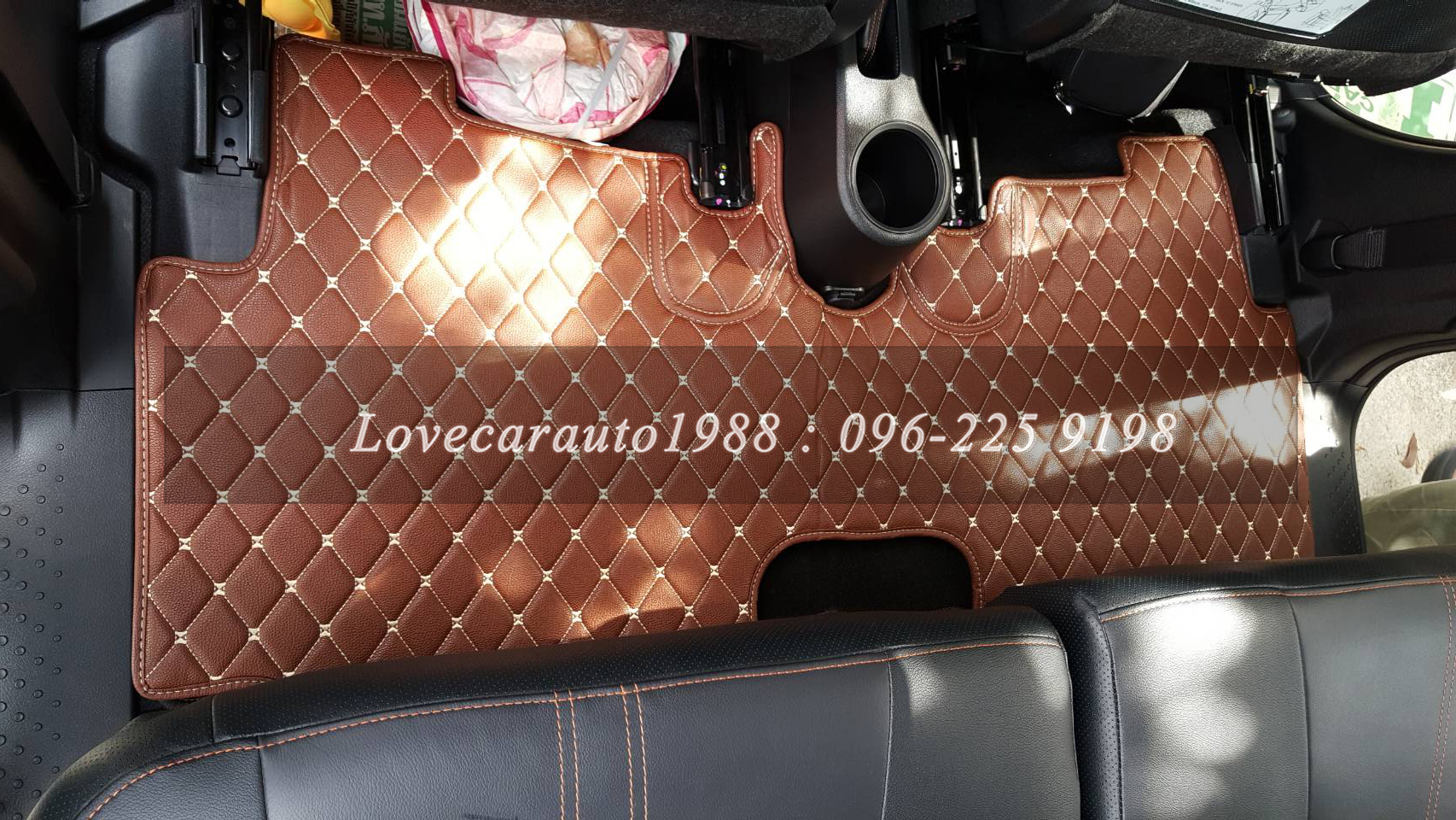 พรม 6D Toyota Sienta น้ำตาล