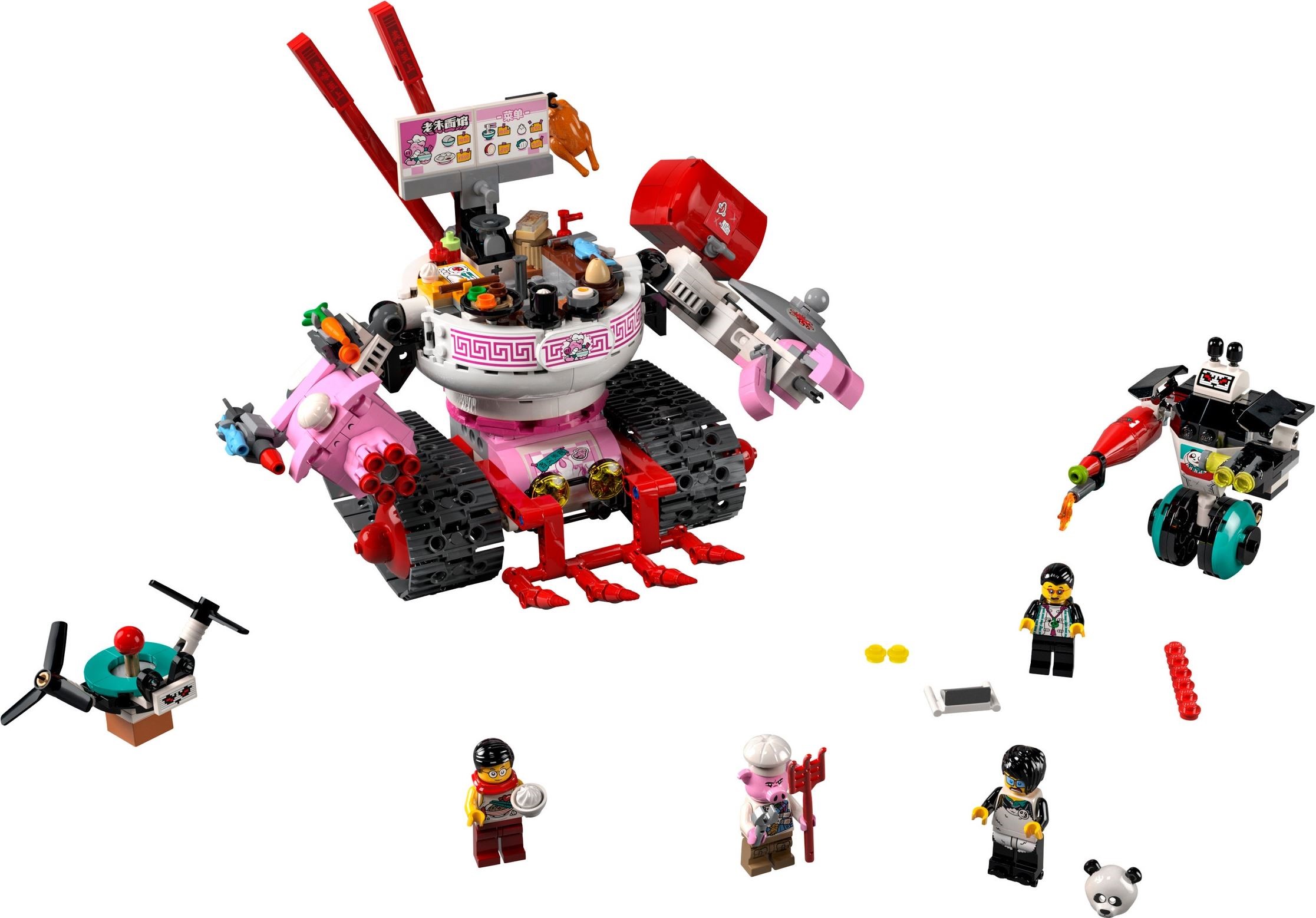 **MTS Toys**เลโก้ Lego 80026 Monkie Kid : Pigsy's Noodle Tank