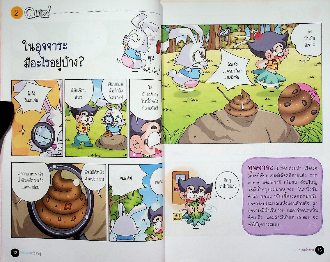 วิทยาศาสตร์ฉลาดรู้ เรื่อง ระบบขับถ่าย